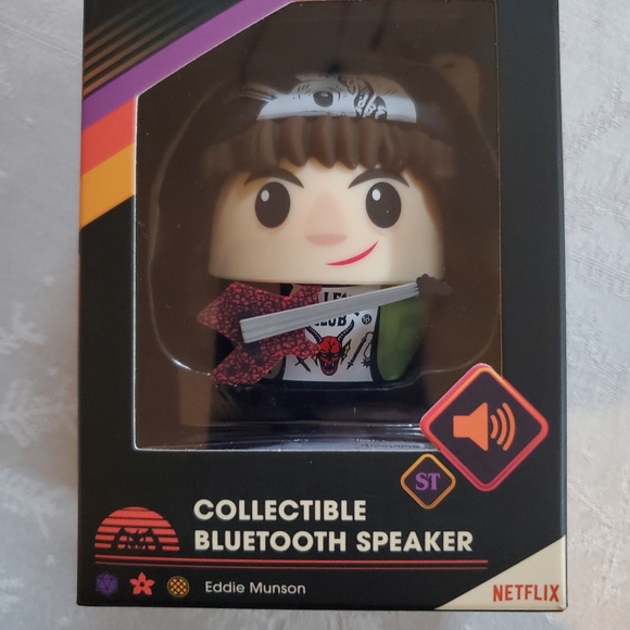 NIP New Stranger Things Eddie Munson Bitty Boomer Bluetooth Speaker - Picture 3 of 5